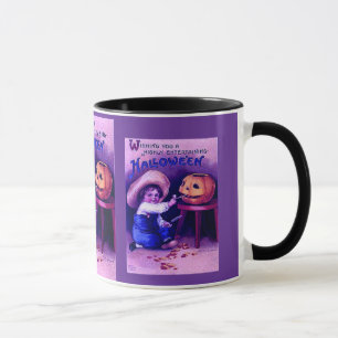 Mug Halloween divertissant vintage