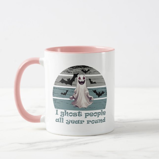 Mug halloween drôle dire (Gauche)