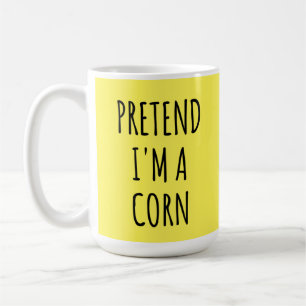 Mug Halloween drôle - Fais semblant que je suis un maï