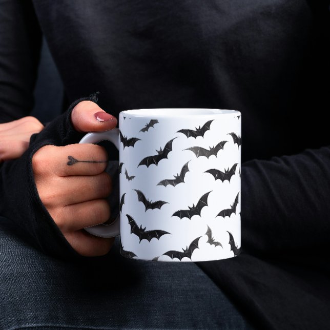Mug Halloween éffrayant chauves-souris (Créateur téléchargé)