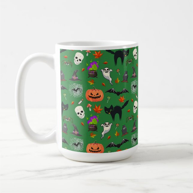 Mug Halloween Éffrayante Et Mignonne (Gauche)