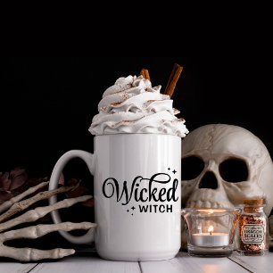 Mug Halloween en sorcière