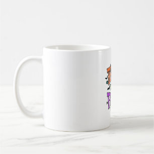 Mug Halloween Farce Traitement Drôle Toile d'Araignée