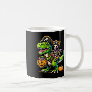 Mug Halloween Funny T Rex Dinosaur Pirate Boys Trick T