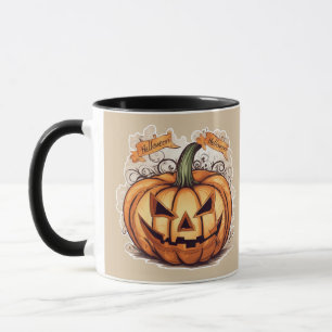 Mug Halloween : grosse citrouille -
