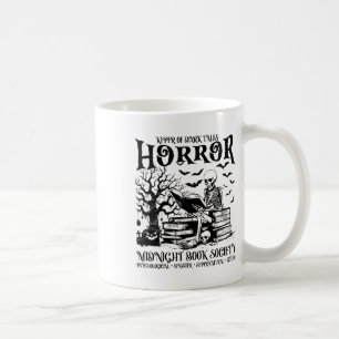 Mug Halloween Horreur Midnight Book Club Société Liter