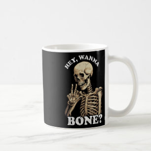 Mug Halloween inapproprié pour hommes femmes squelette