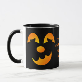 Mug Halloween Jack-o'-lanterne drôle visage