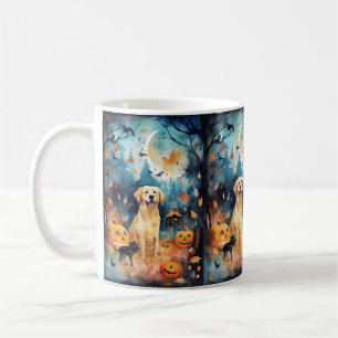 Mug Halloween Lappund finnois avec citrouilles épouvan