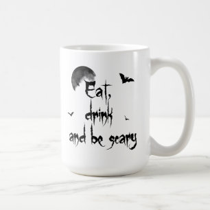 Mug Halloween - Mangez, buvez et soyez effrayants