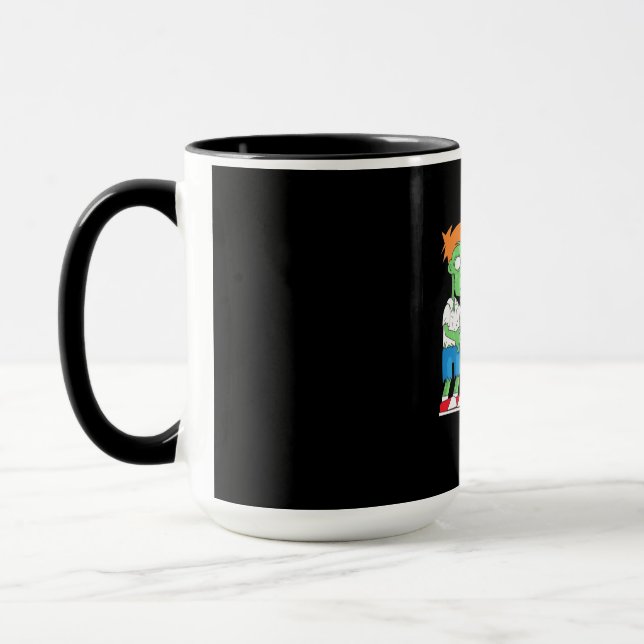 Mug Halloween Math enseignant amour (Gauche)