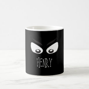 Mug Halloween mignon Éffrayant yeux fantôme Whimsical