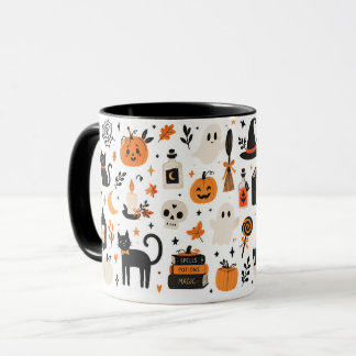 Mug Halloween mignon et effrayant