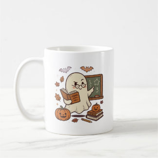 Mug Halloween Prof Fantôme Mignon Épouvantable