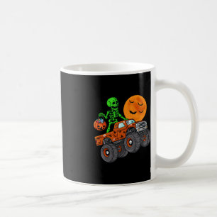 Mug Halloween Skeleton équitation Monster Truck Toddle