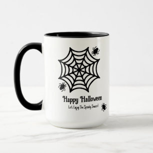 Mug Halloween Spiderweb personnalisé