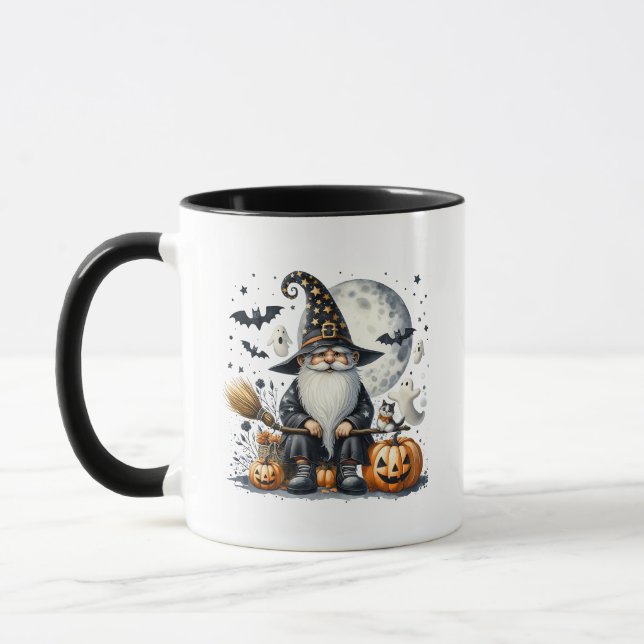 Mug Halloween Witch Gnome (Gauche)