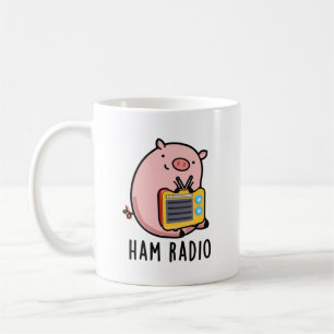 Mug Ham Radio Funny Pig Pun