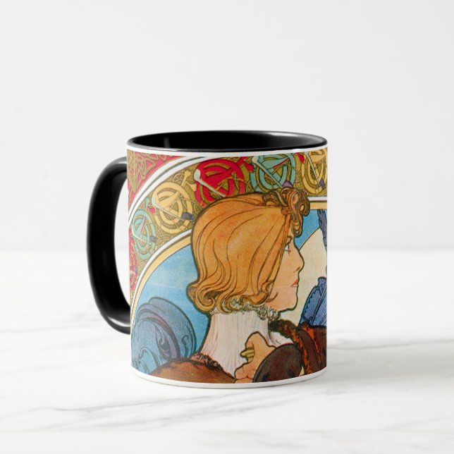 Mug Hamlet, Alphonse Mucha (Devant gauche)