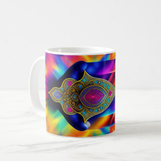 Mug Hamsa Bouteille de protection mains