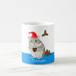 Mug Hamster gris personnalisé