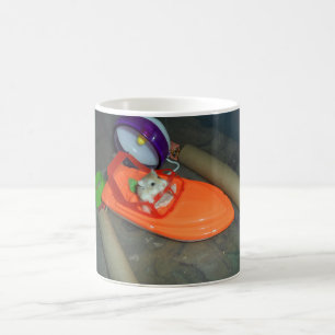 Mug Hamster sur un bateau