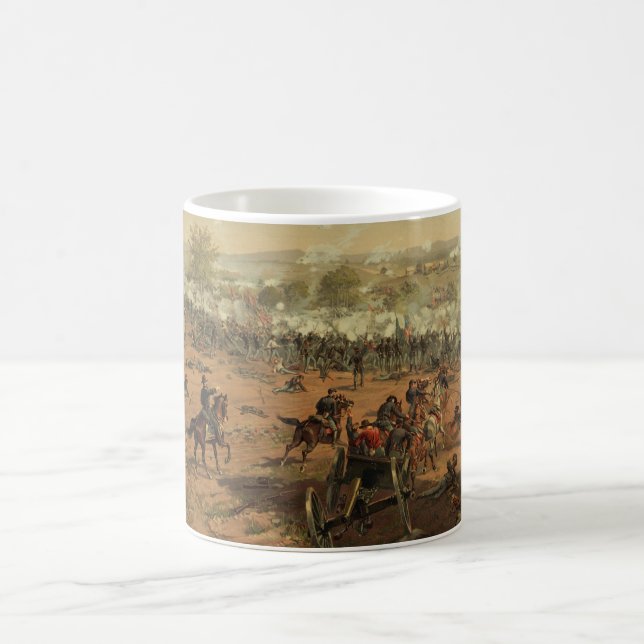 Mug Hancock à Gettysburg par Thure de Thulstrup (Centre)