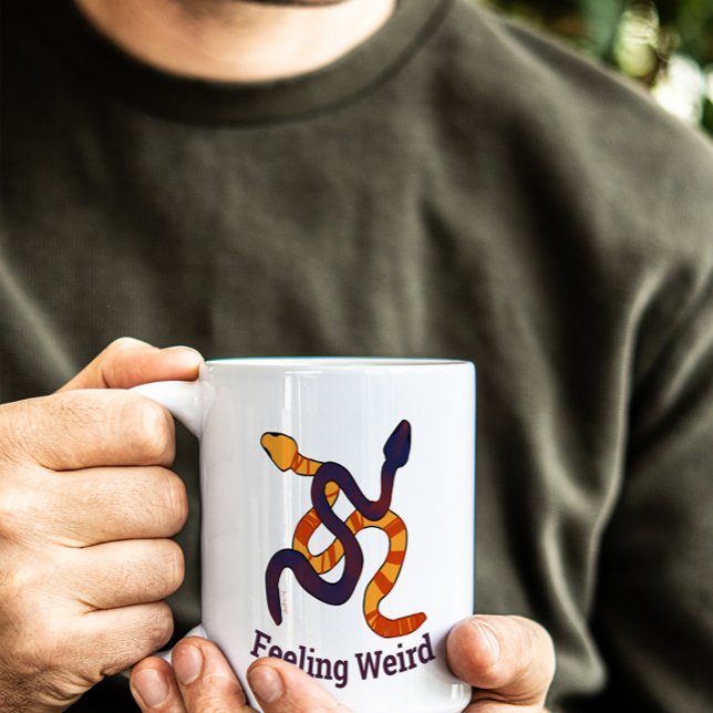 Mug Hand drawn multicoloured funny snakes design (Créateur téléchargé)