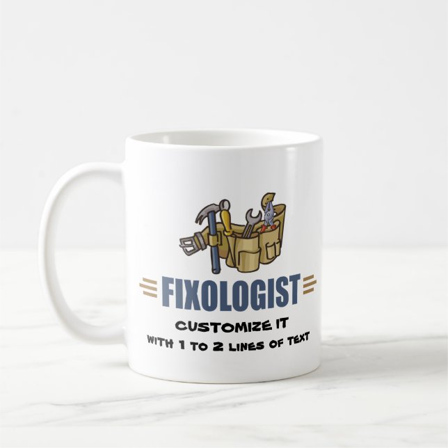 Mug Handyman humoristique (Gauche)