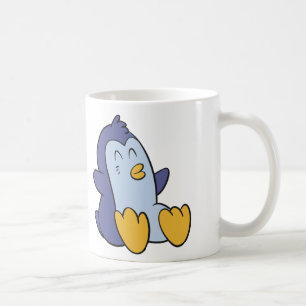 Mug Happy Baby pingouin   choisir la couleur arrière -