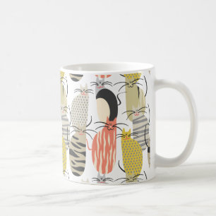 Mug Happy Cats Whimsical Motif