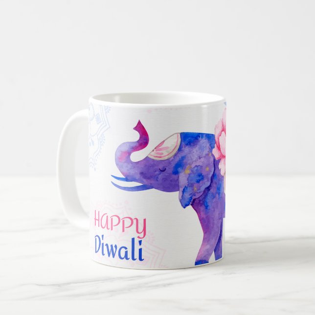 Mug Happy Diwali (Devant gauche)