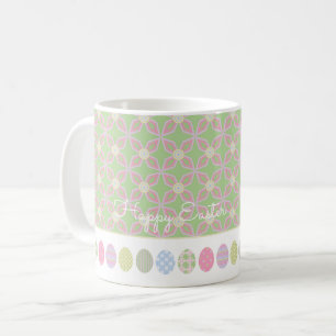 Mug HAPPY EASTER Pastel OEufs Motifs Spring Muted k