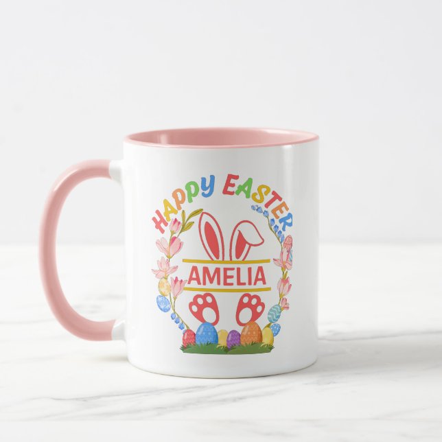 Mug Happy Easter Personalized  (Gauche)