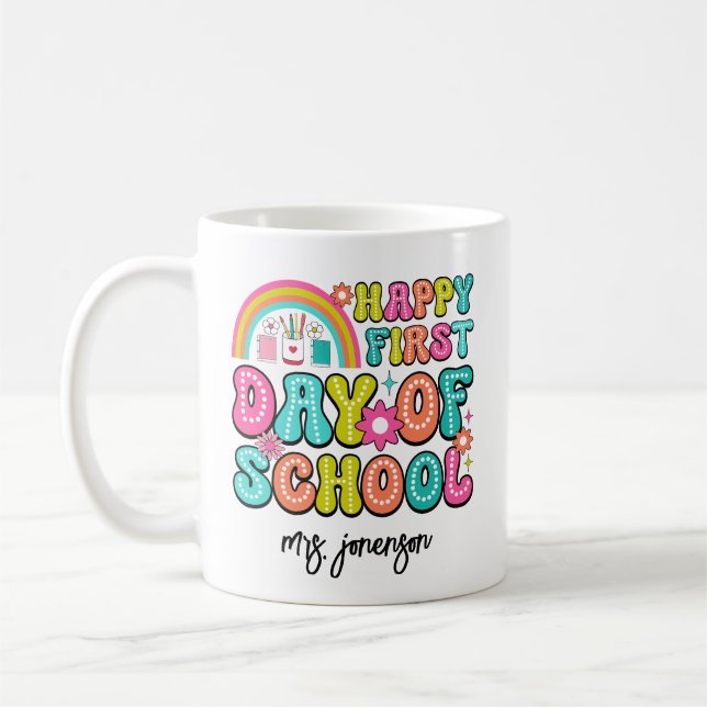 Mug Happy First Day of School  (Gauche)