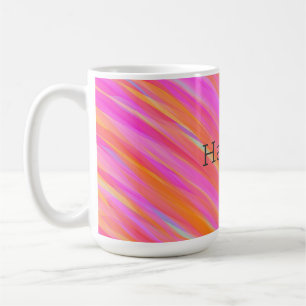 Mug Happy Fun Colorful Gras brillant Collection