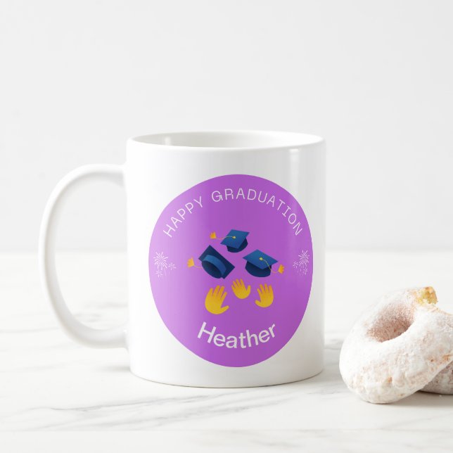 Mug - Happy Gradualize - Ajouter un nom (Avec donut)