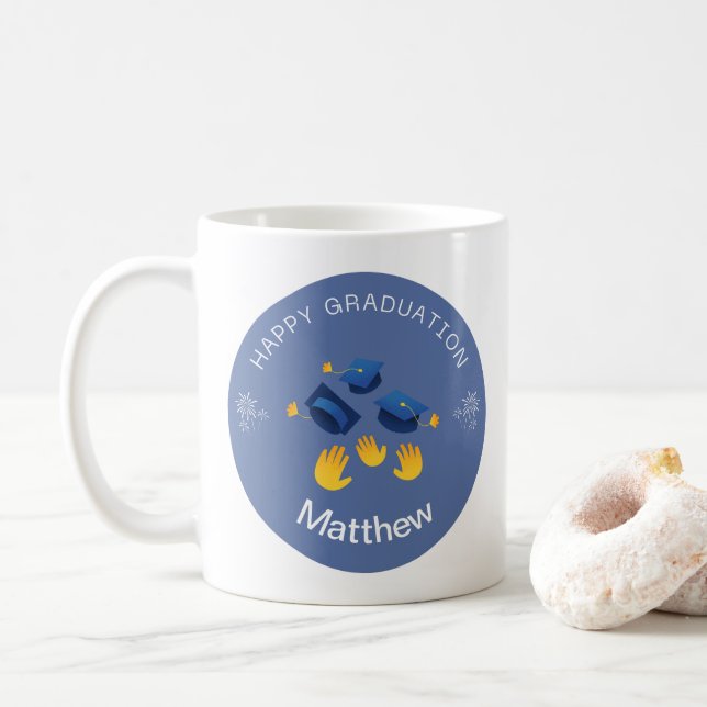 Mug - Happy Gradualize - Ajouter un nom (Avec donut)