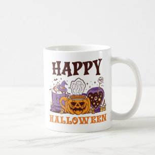 Mug Happy Halloween café brasse