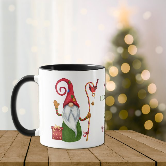 Mug Happy Ho Ho Ho Christmas Gnome (Créateur téléchargé)