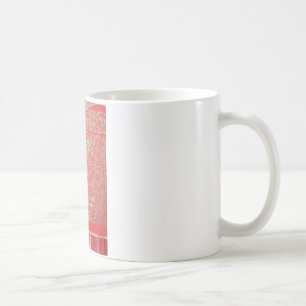Mug Happy Holidays Parties scintillant rouge design co
