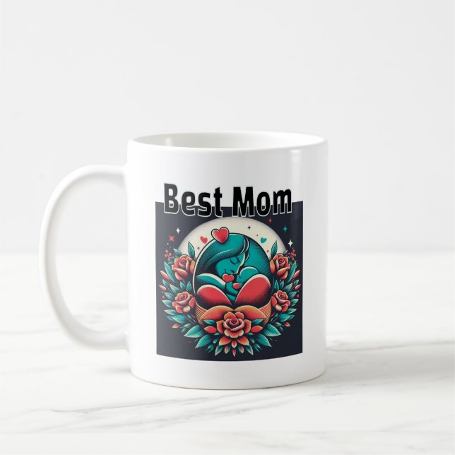 Mug Happy Mother Day, Feliz día de la Madre, Madres,Tw (Gauche)