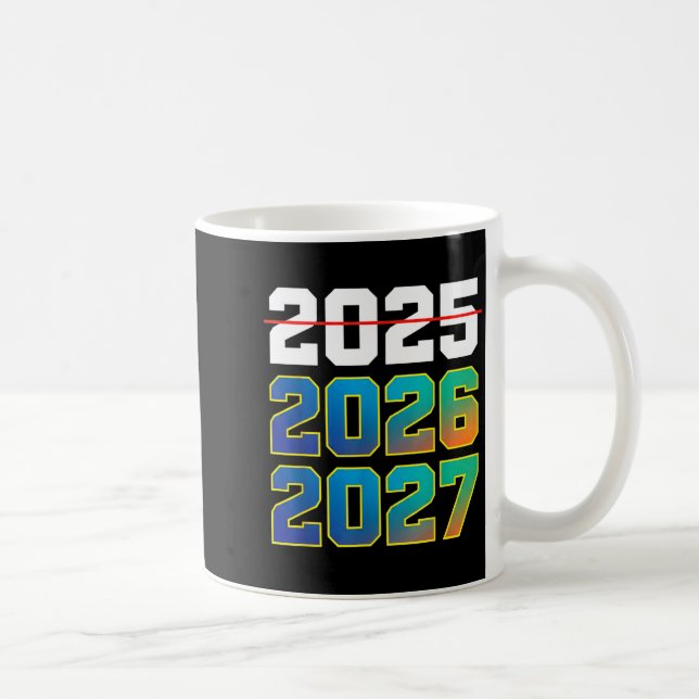 Mug Happy New Year 2026 Coming Soon 2027 Funny 67 Meme (Droite)