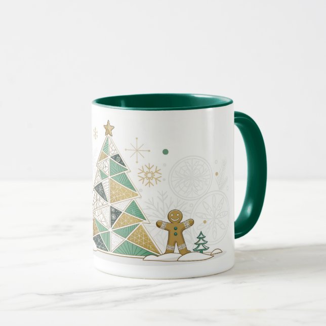 Mug Happy New Year Typography Celebration (Devant droit)
