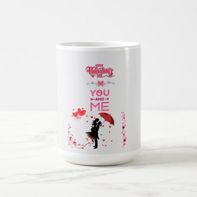 Mug Happy Valentine’s Day – You and Me Romantic Love  (Centre)