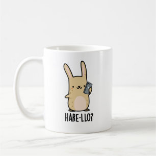 Mug Hare-Lo Il Funny Hare Rabbit Pun