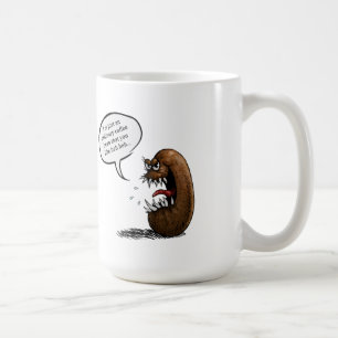 Mug Haricot de café effrayant