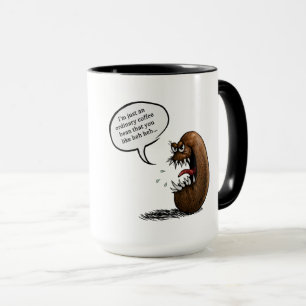 Mug Haricot de café effrayant