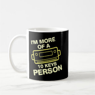 Mug Harmonica Lover Retro Funny Wordplay Harmonicistes