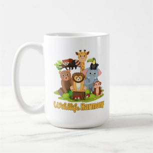 Mug Harmonie de la faune pour amateur d'animaux